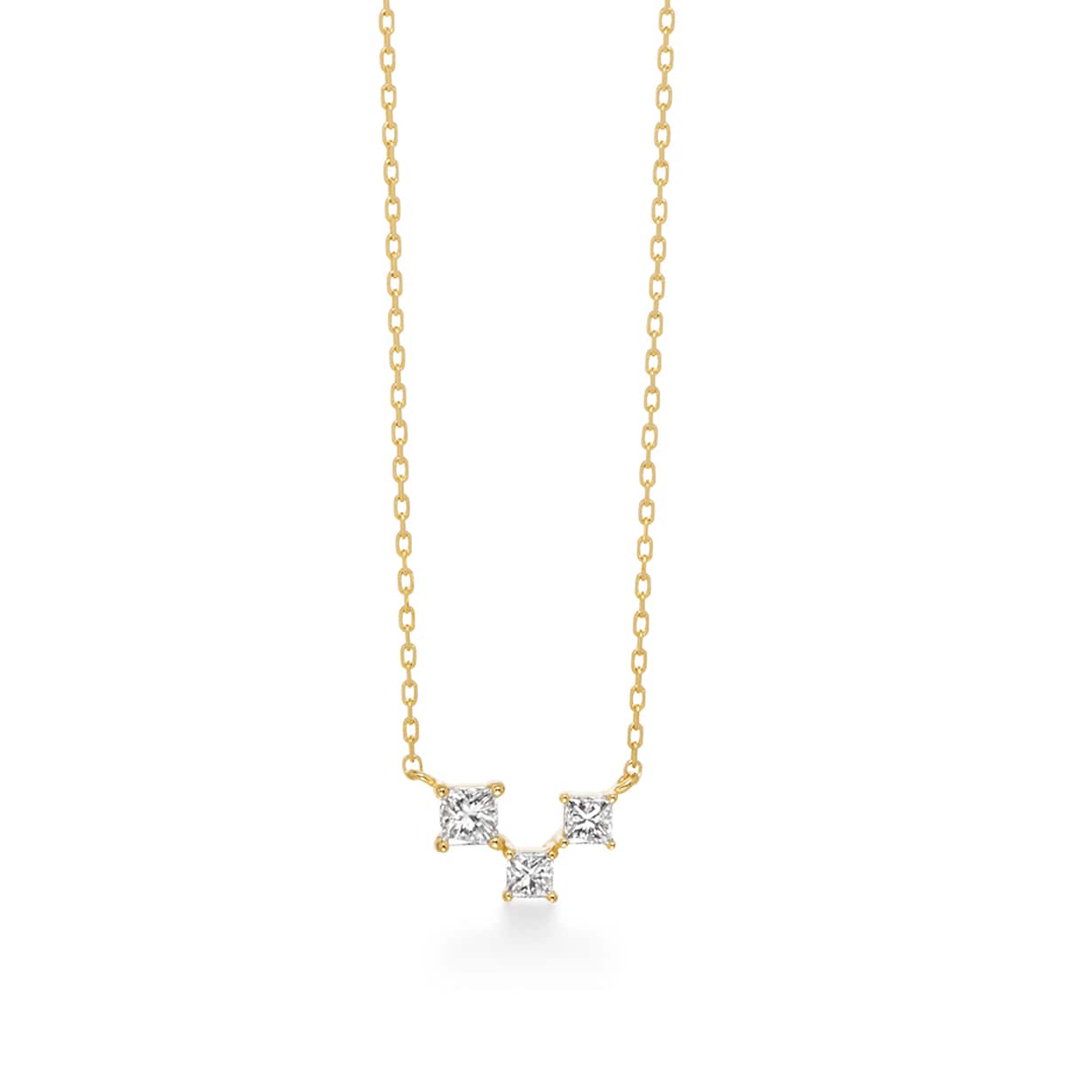 lune carrée necklace