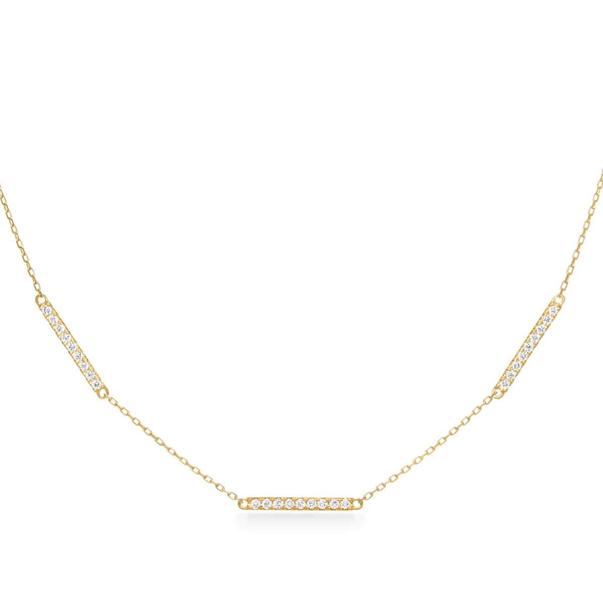 tina line station necklace