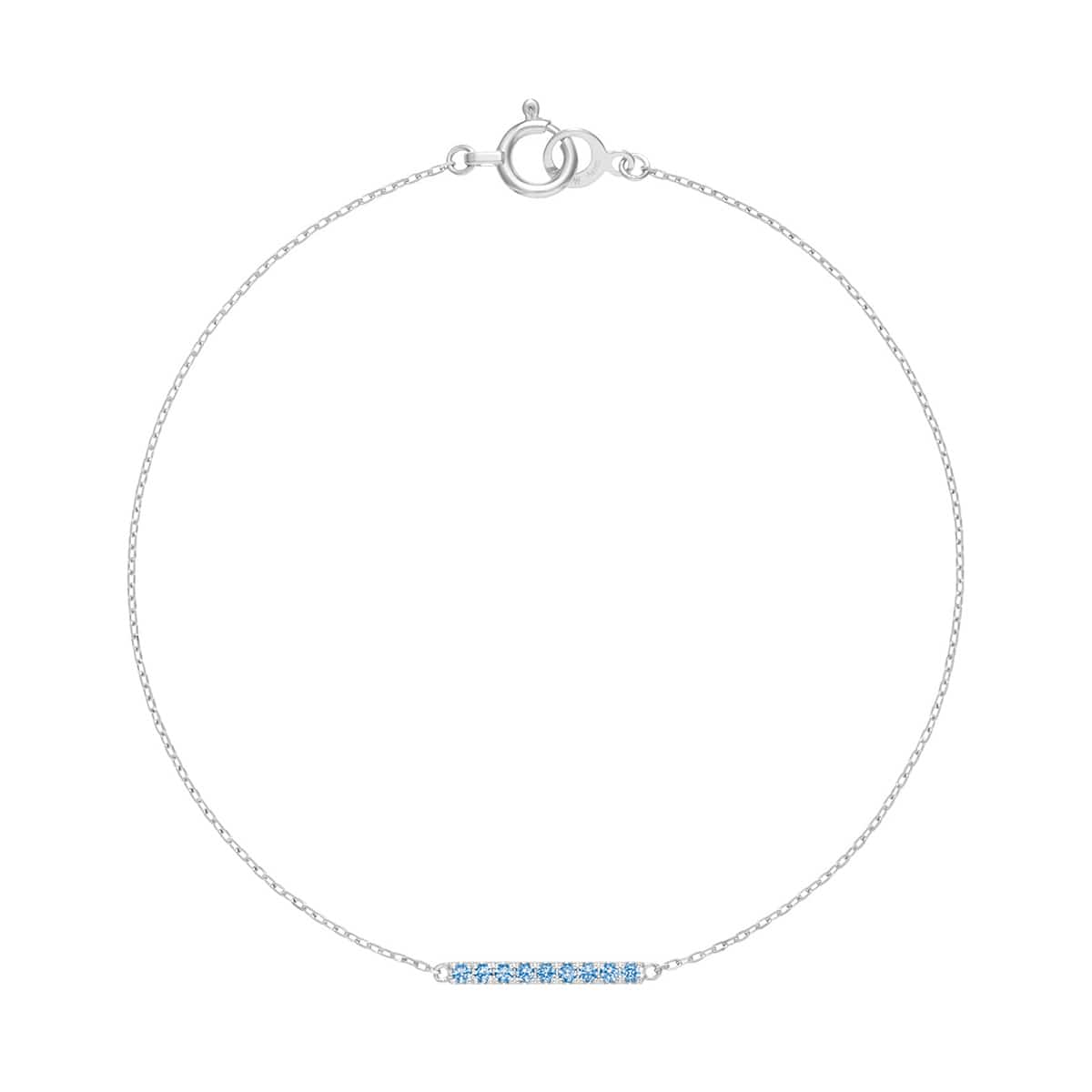 tina chain bracelet (blue sapphire)