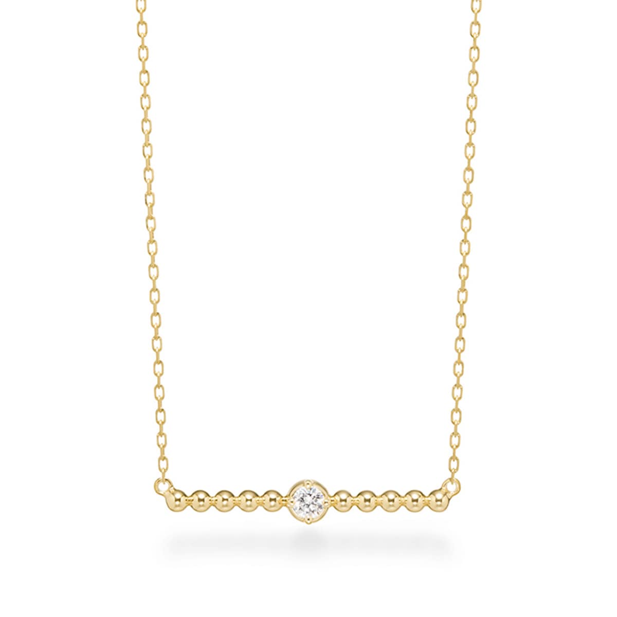 filament line necklace