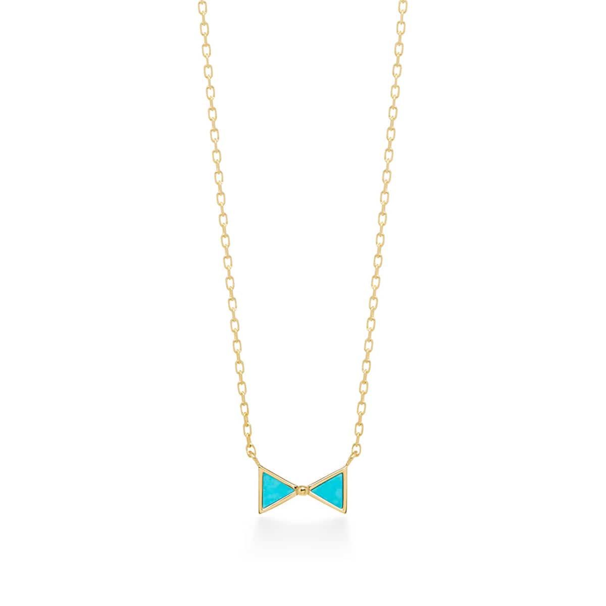 cerf-volant color necklace (blue)