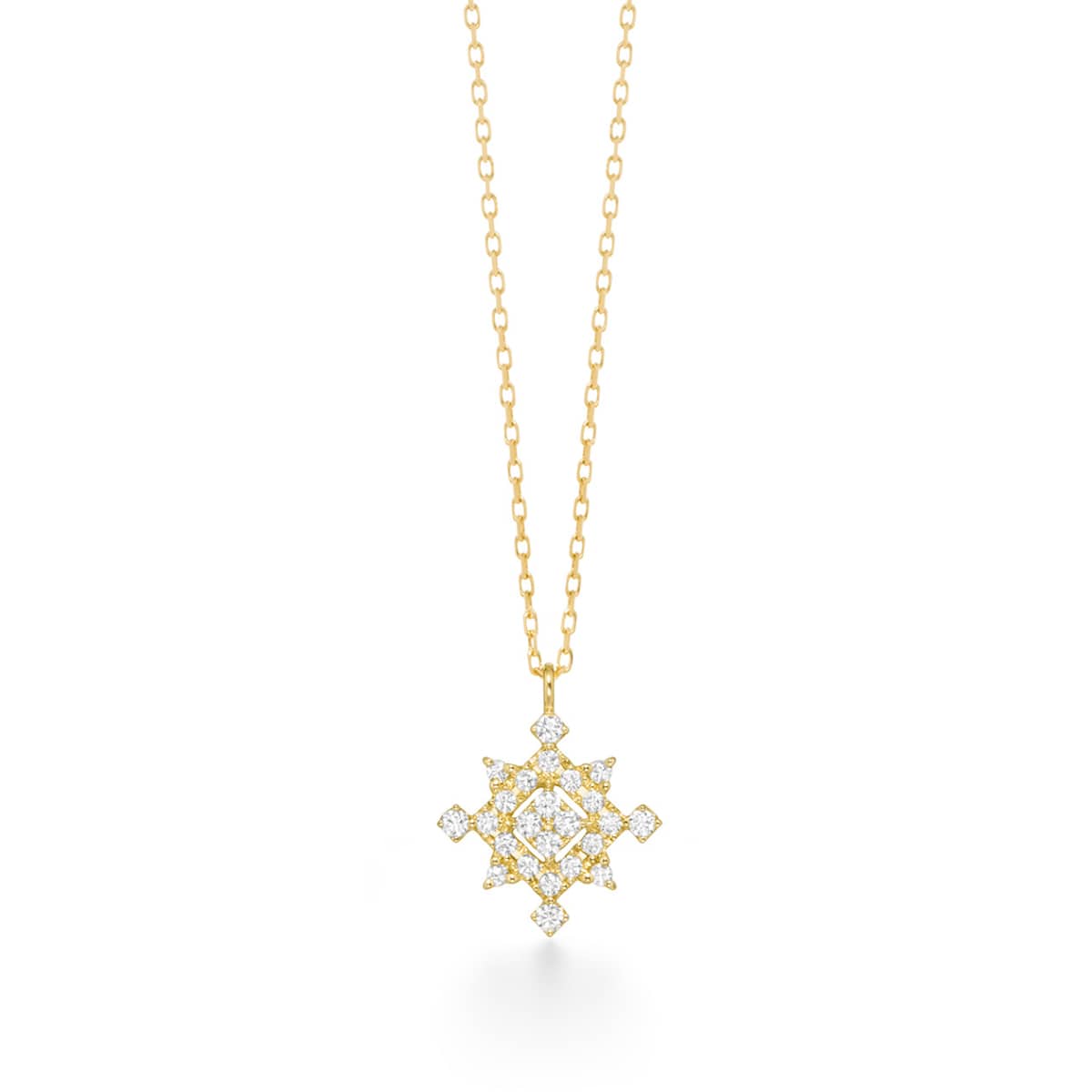 AHKAH ネックレス 18K ダイヤモンド　サンティエ グランサンティエ ネックレス – AHKAH