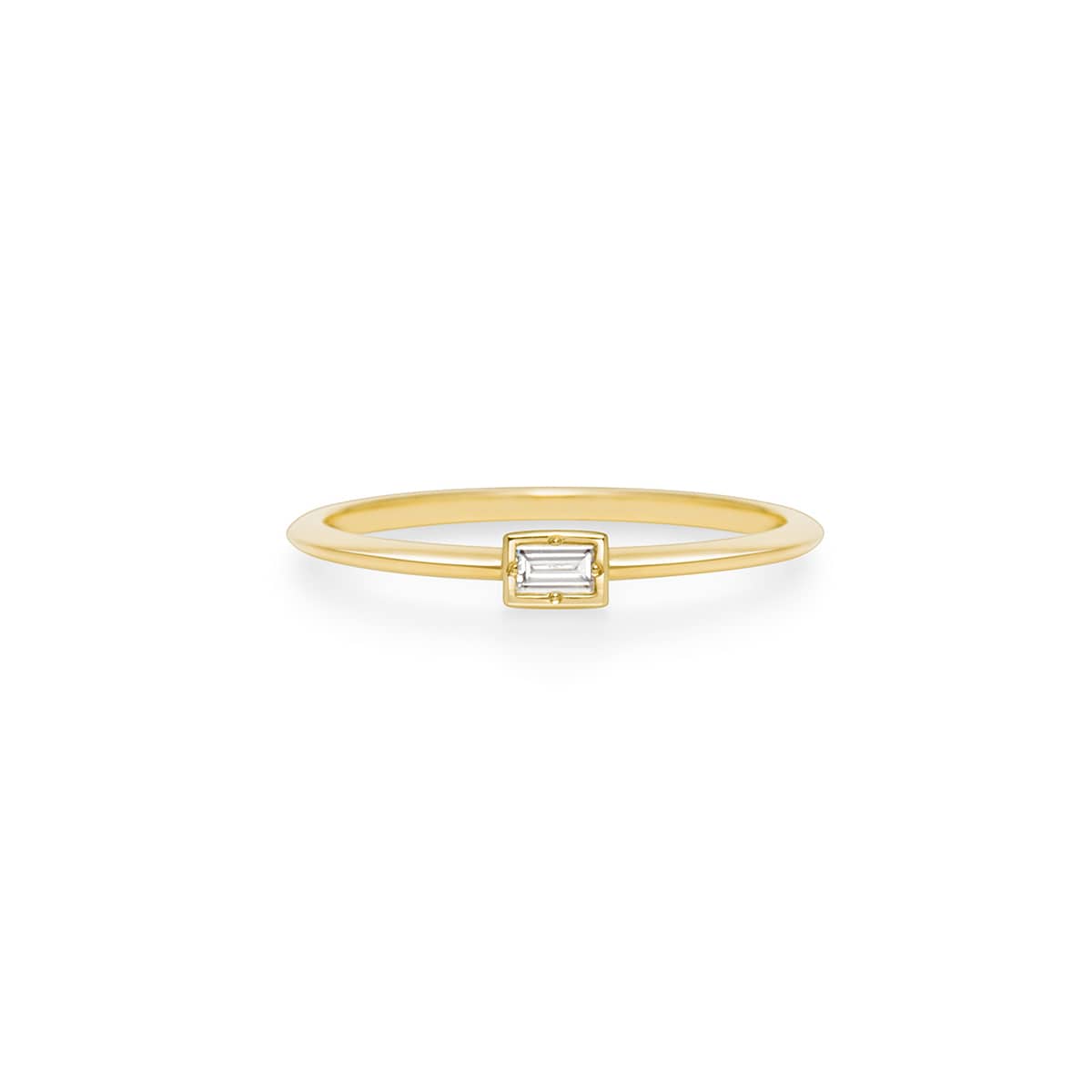 nudity baguette ring
