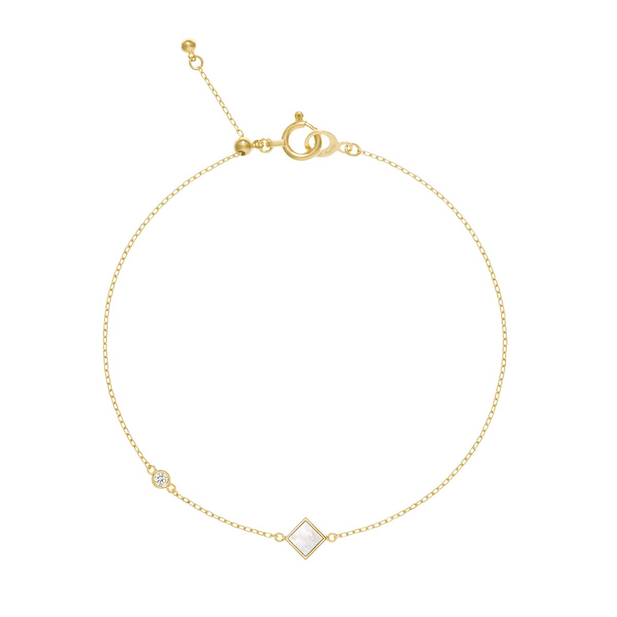 nudity grand mother of pearl bracelet