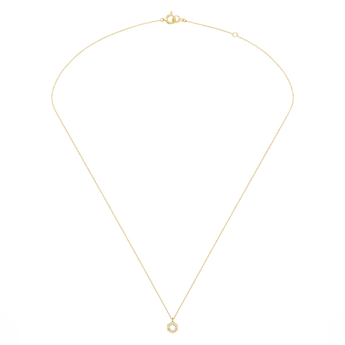 ruche diamond necklace