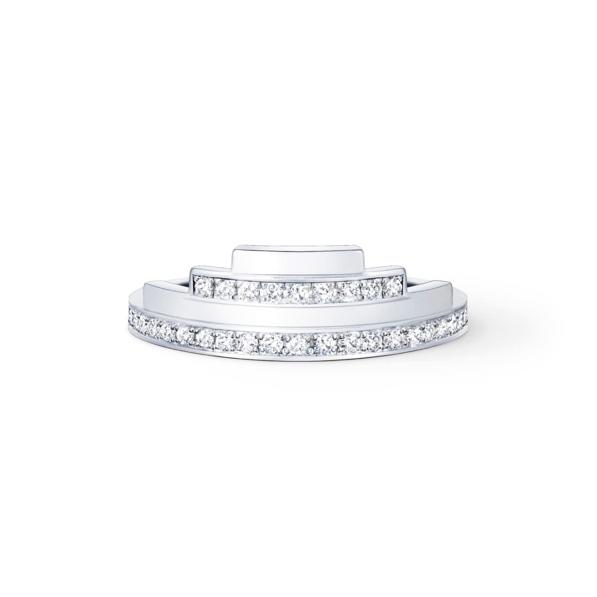 Bague chandelier layered