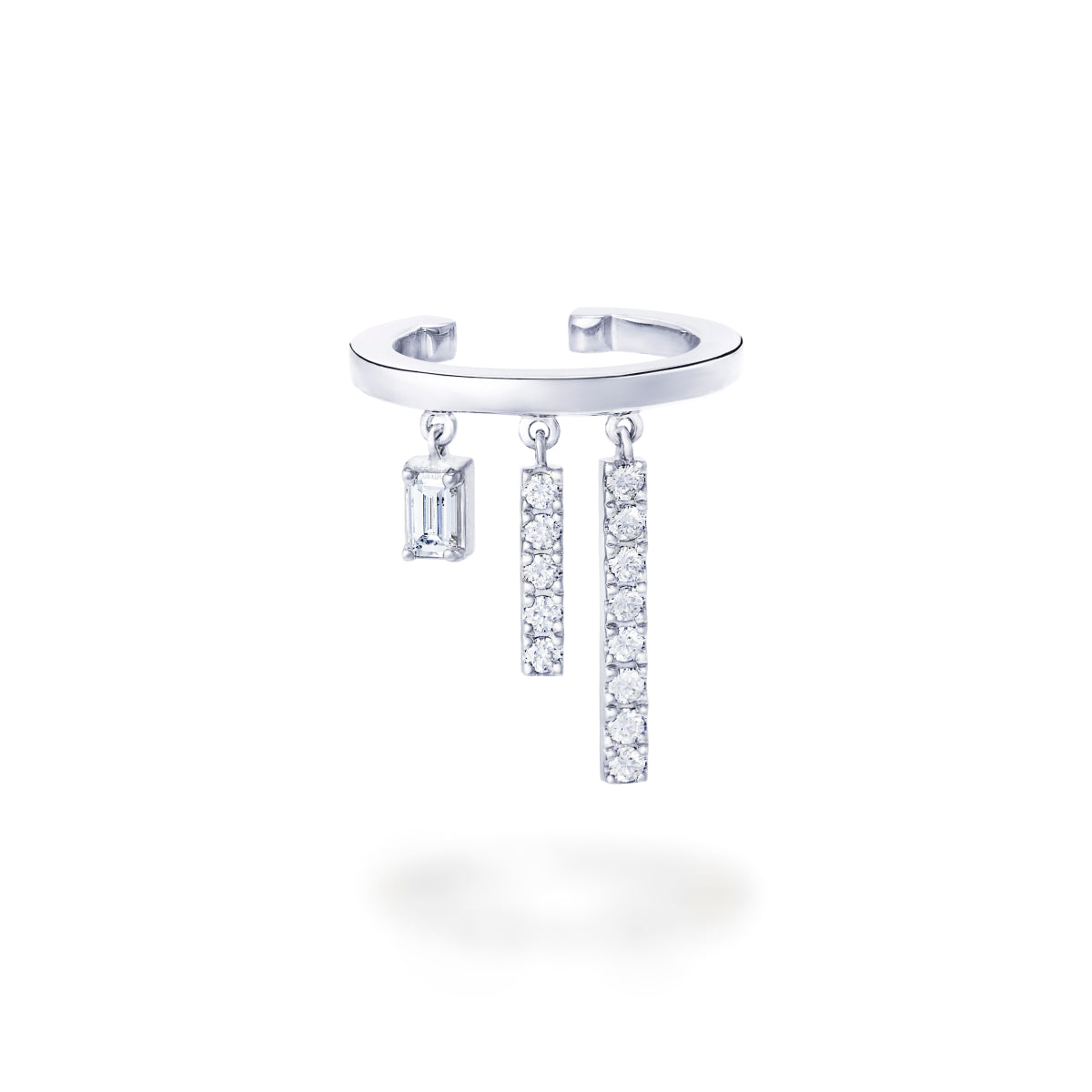 chandelier baguette ear cuff