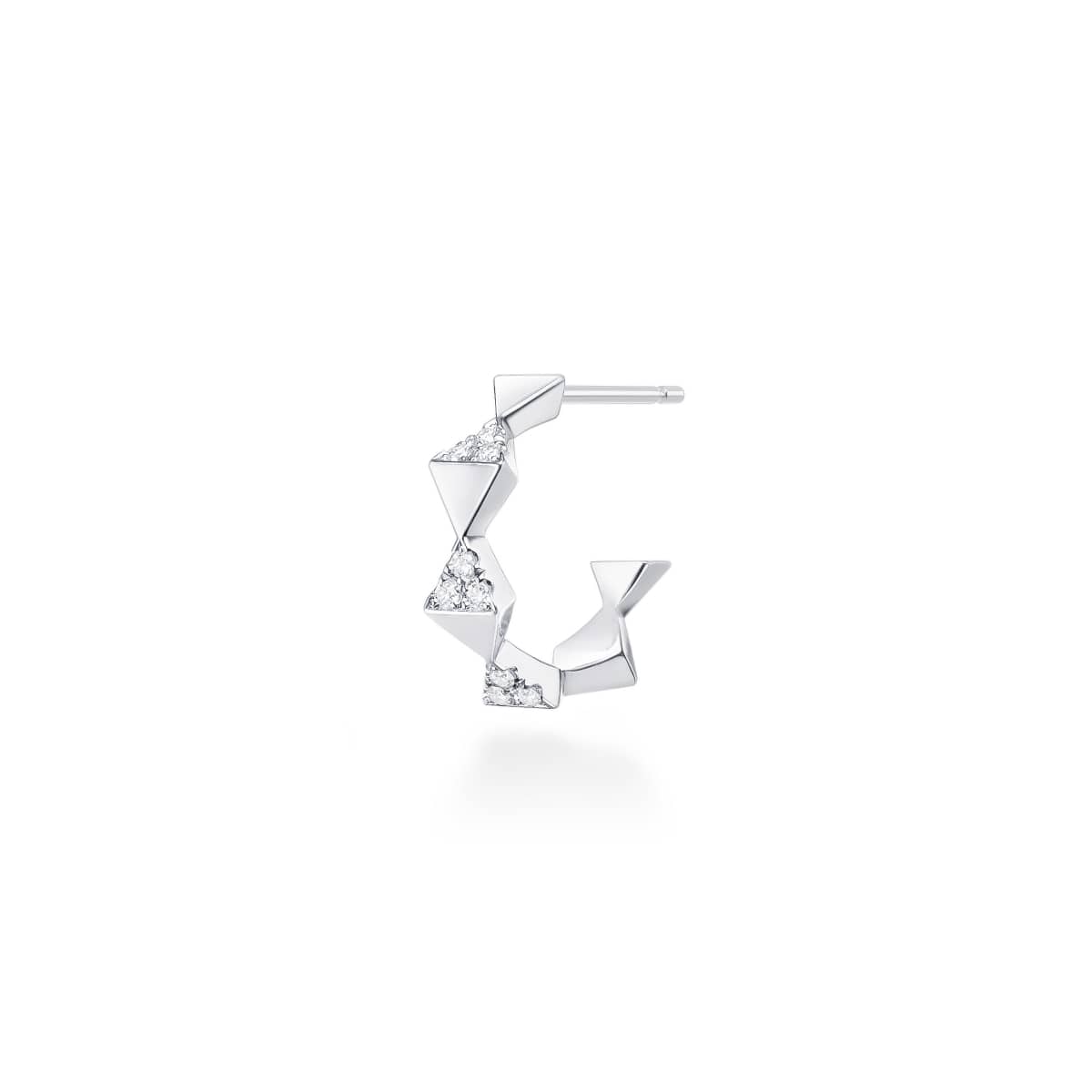 cerf-volant pave sequence earring