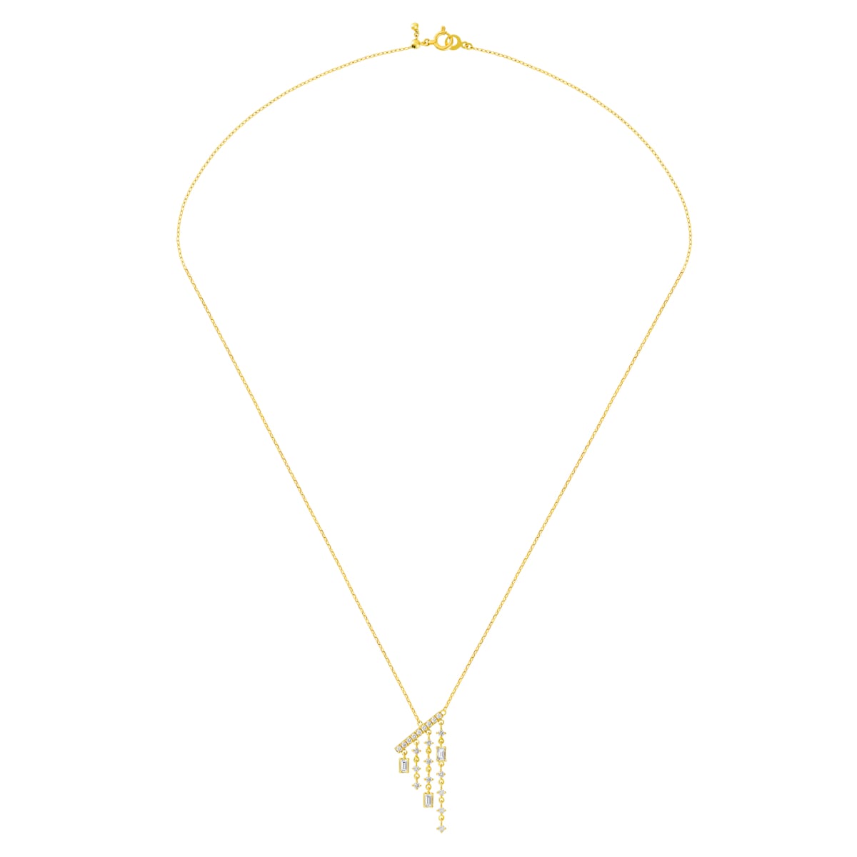 chandelier sway necklace