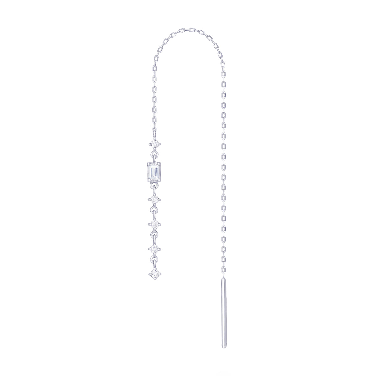 chandelier sway chain earring