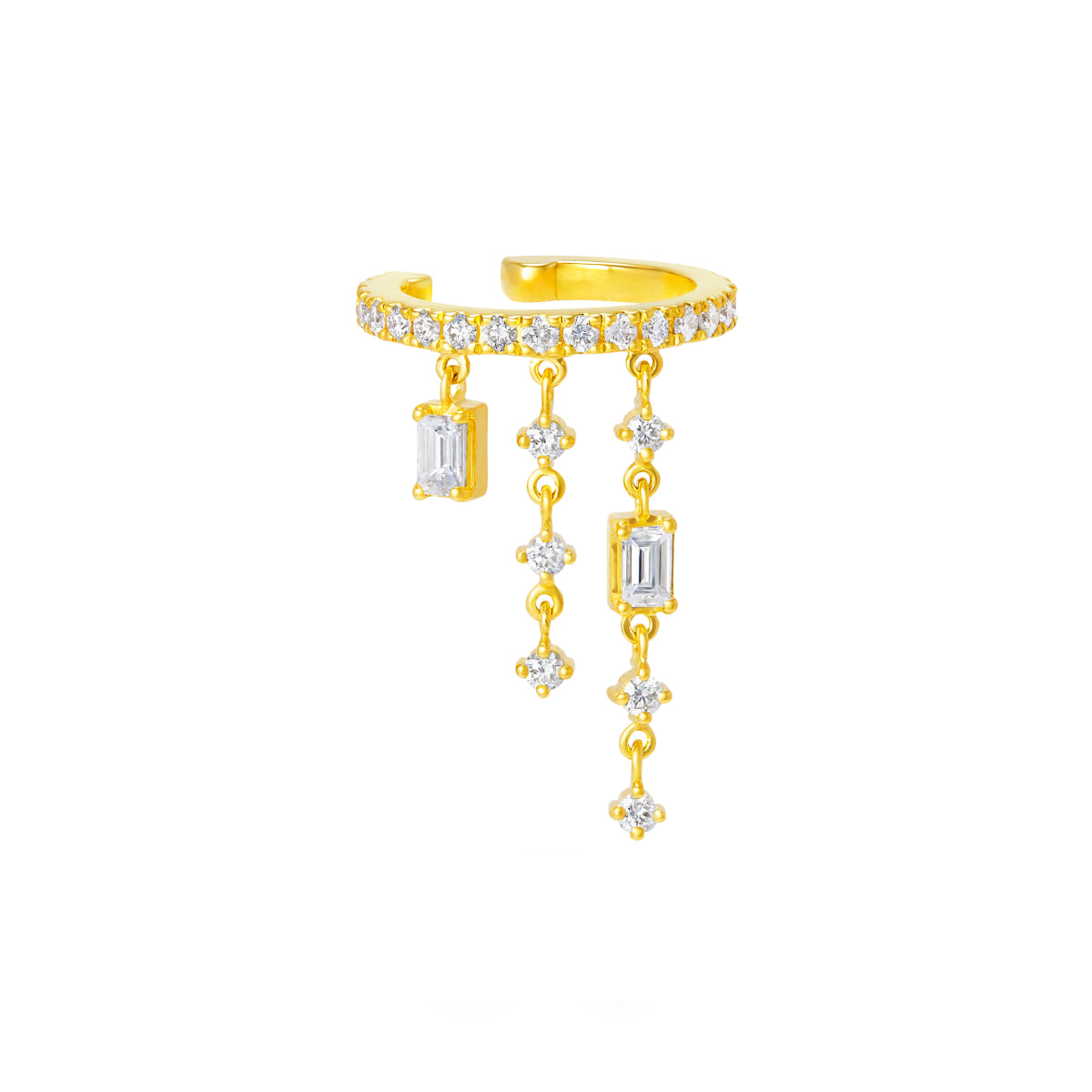 chandelier sway ear cuff