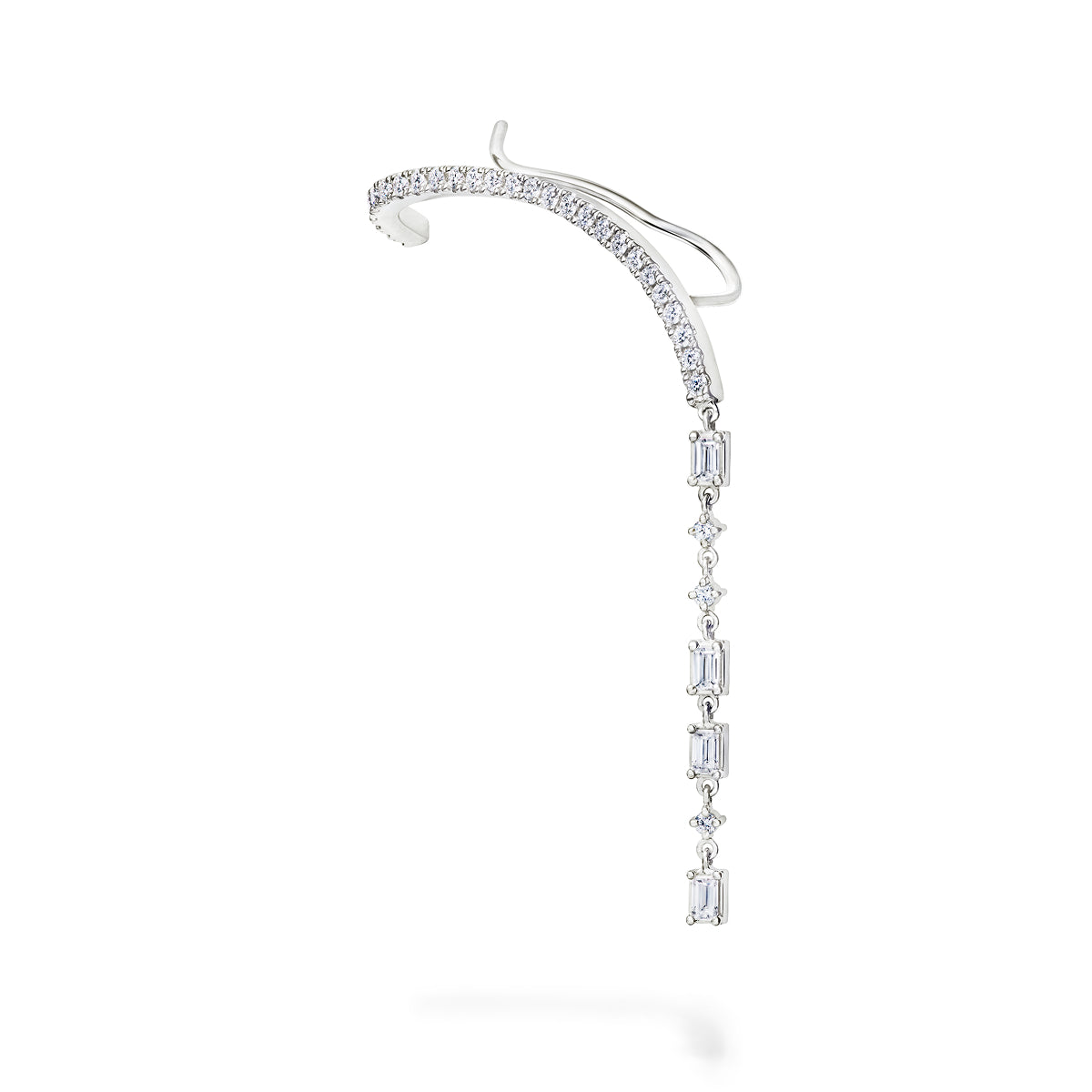 chandelier sway grace line earring