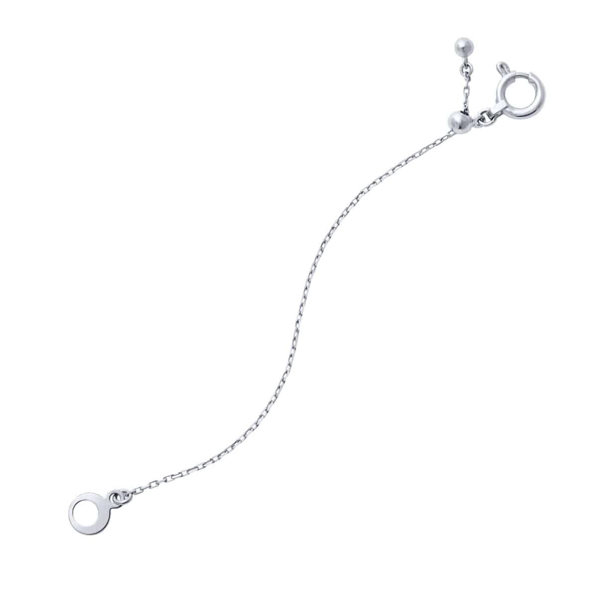 Slide adjuster chain for necklace