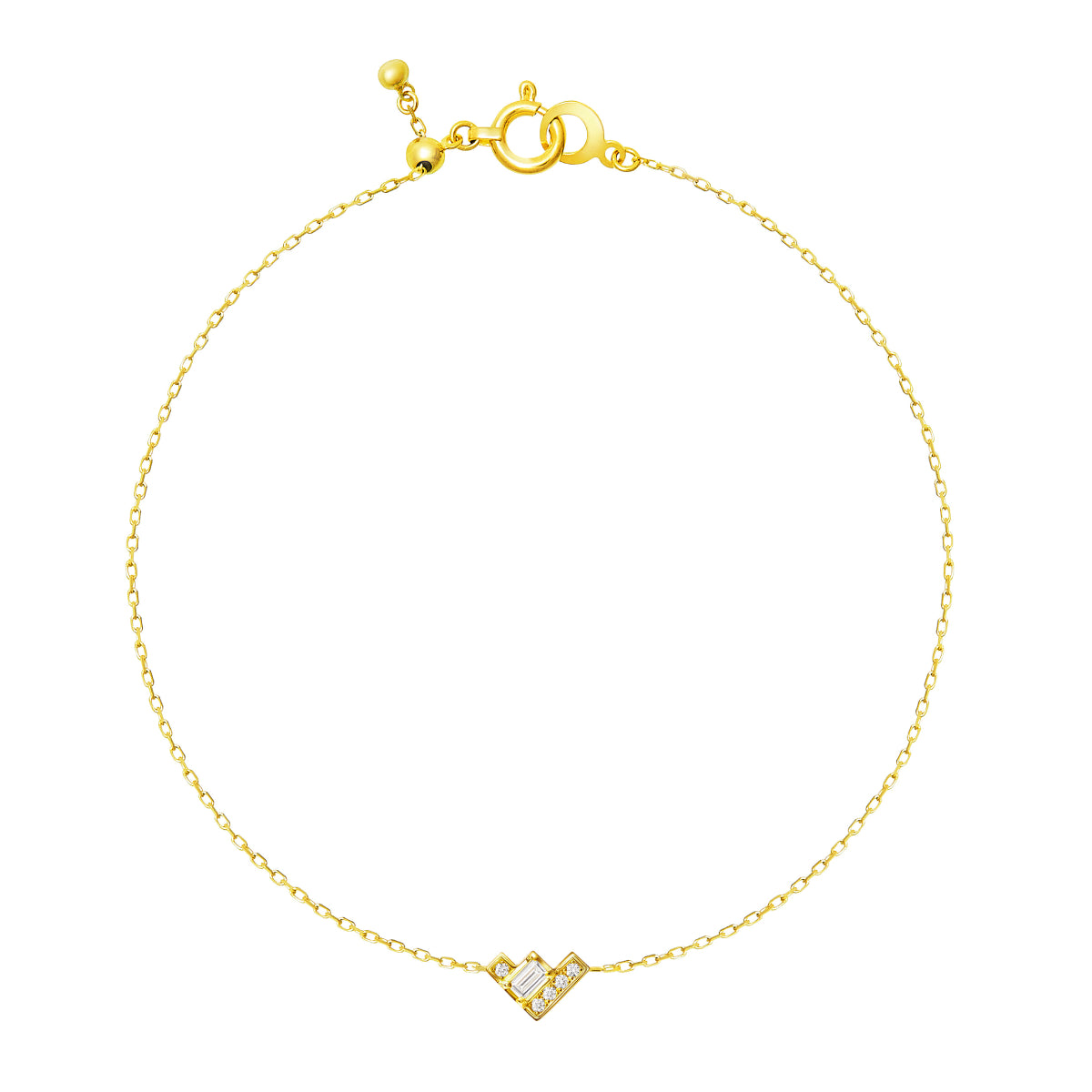 chandelier layered lueur bracelet