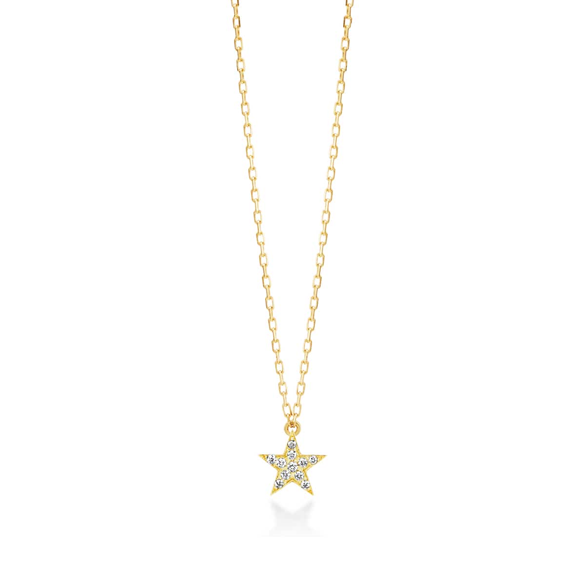 étoile pavé necklace