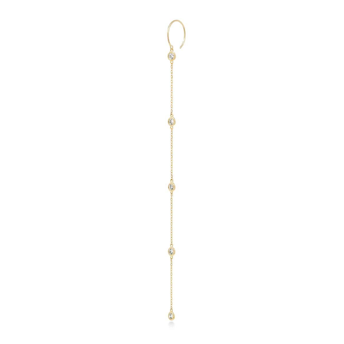 nudity diamonds cinq earring