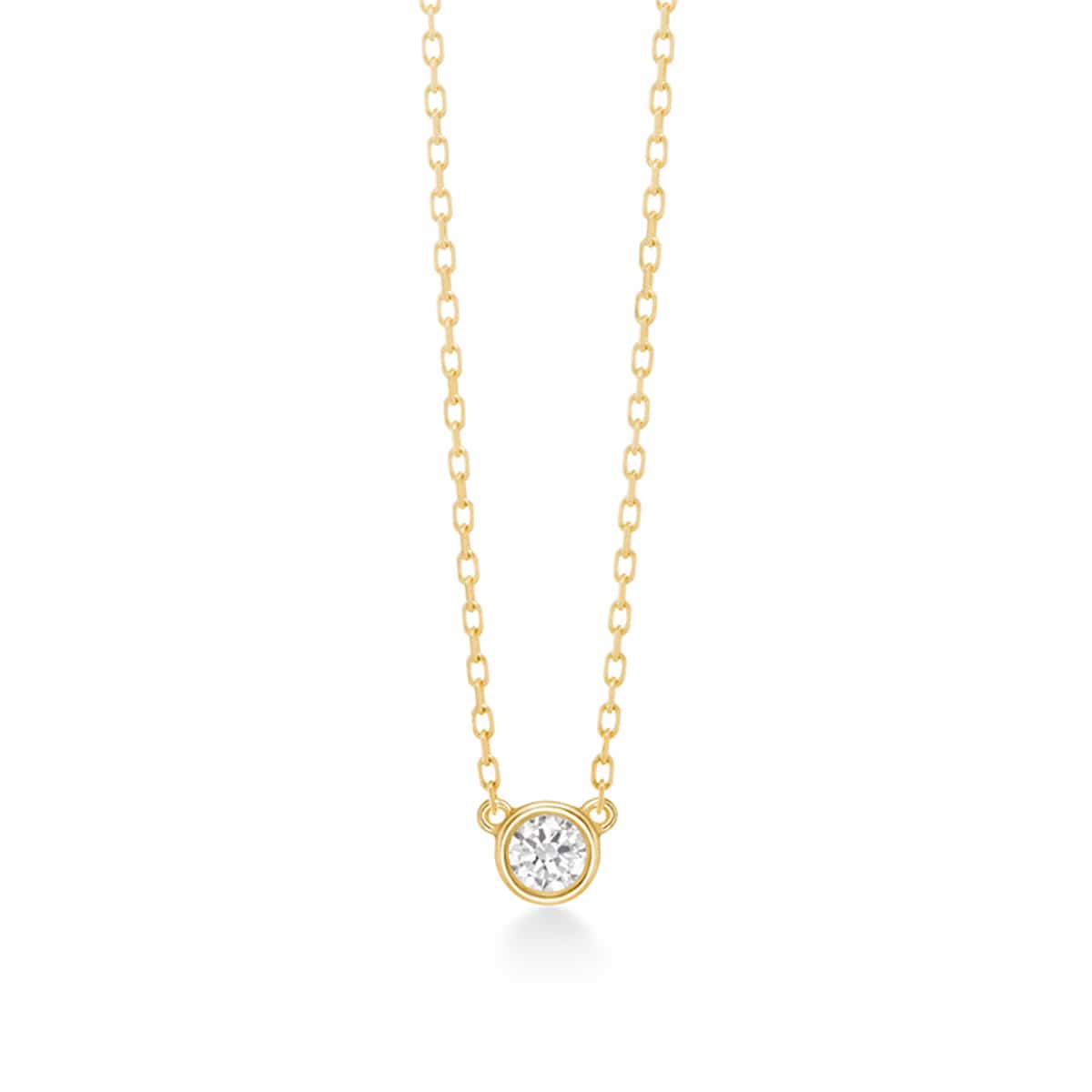 nudity diamond (0.1ct) necklace