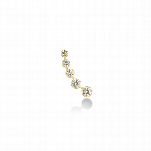nudity diamonds cinq étoile earring