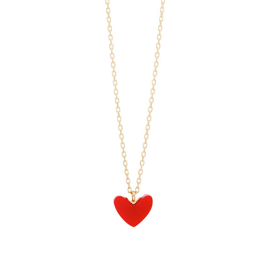 thiran heart necklace
