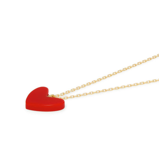 thiran heart midi necklace