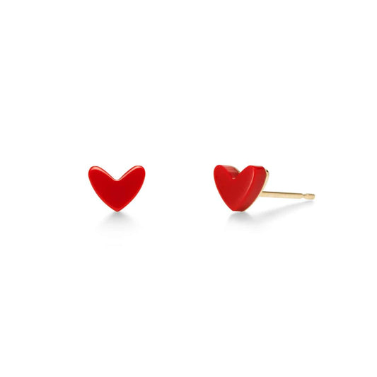 thiran heart earrings