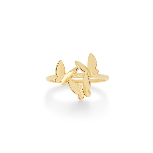 papillon brillant ring
