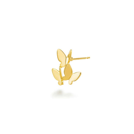 papillon brillant earring