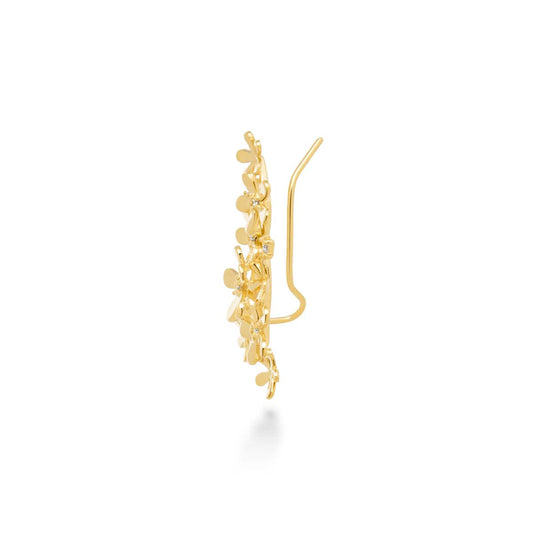 fleur brillante earring