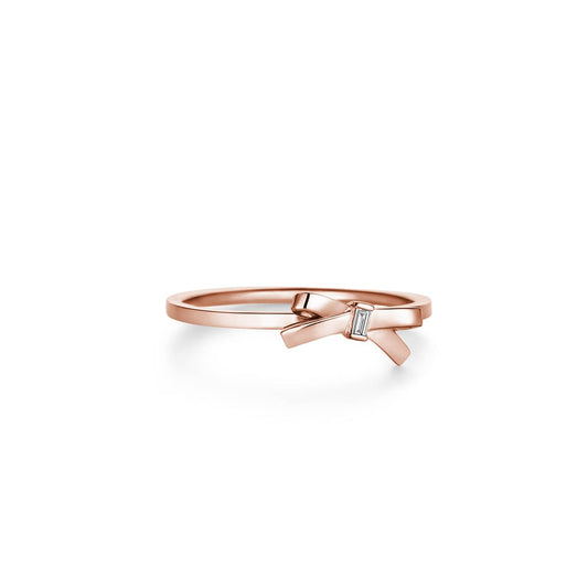 petit ruban rose ring