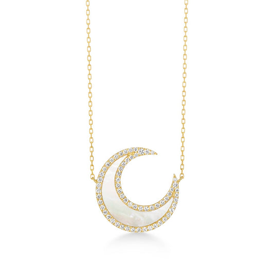 tina moon mother of pearl necklace