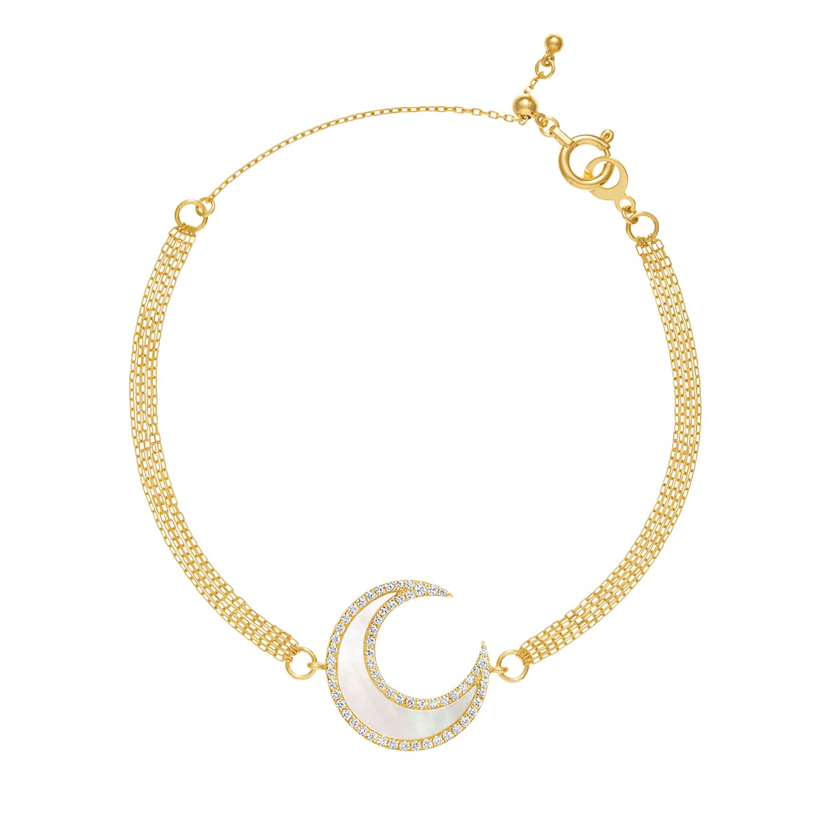 tina moon mother of pearl bracelet