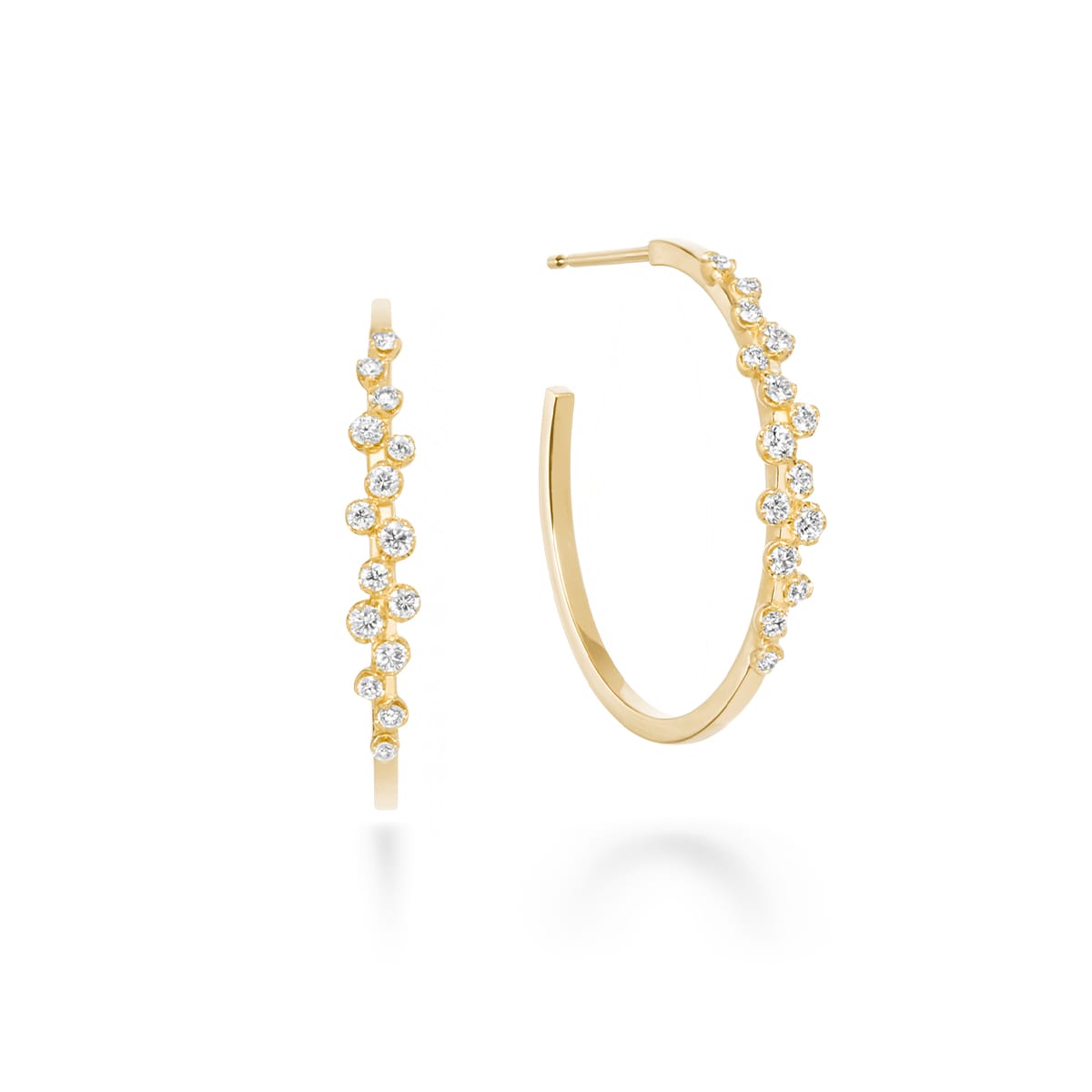 believe dew hoop earrings