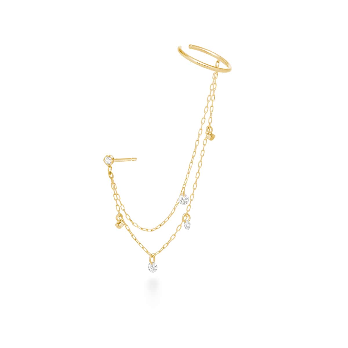 bindu sari ear cuff earring