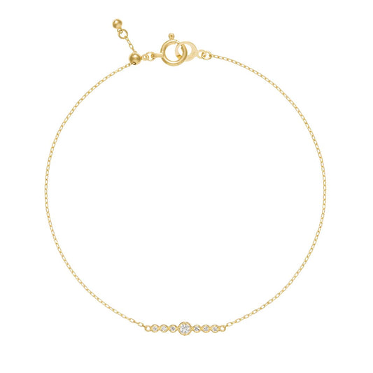 filament line diamond bracelet