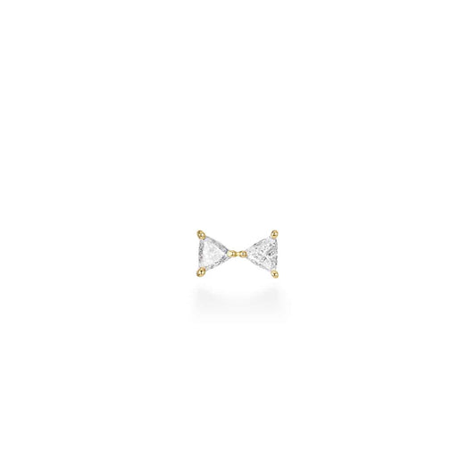 cerf-volant diamond earring