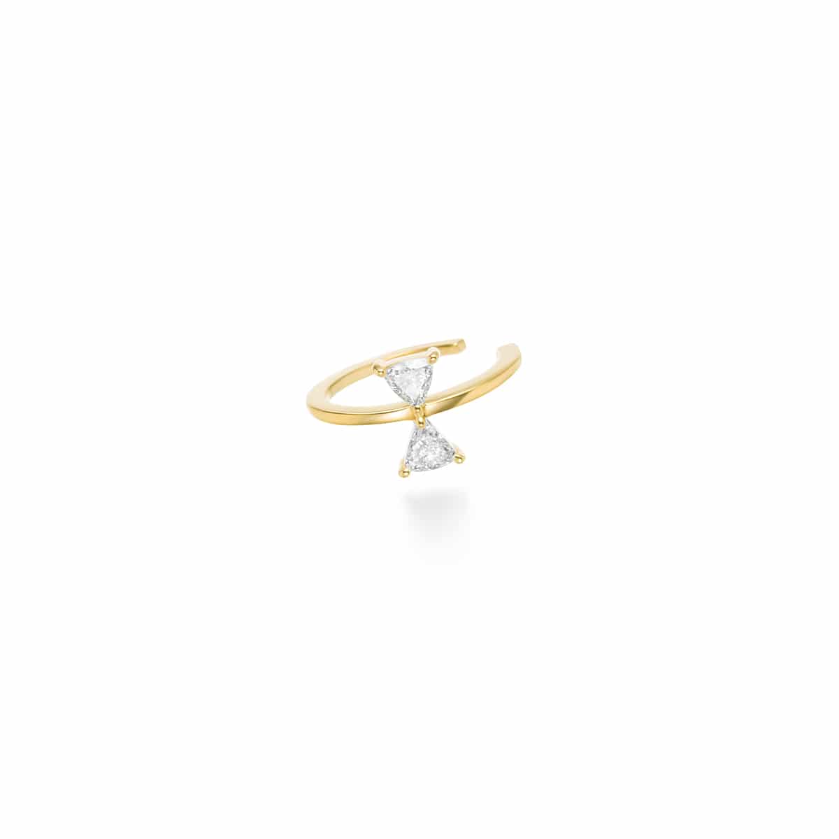 cerf-volant diamond ear cuff