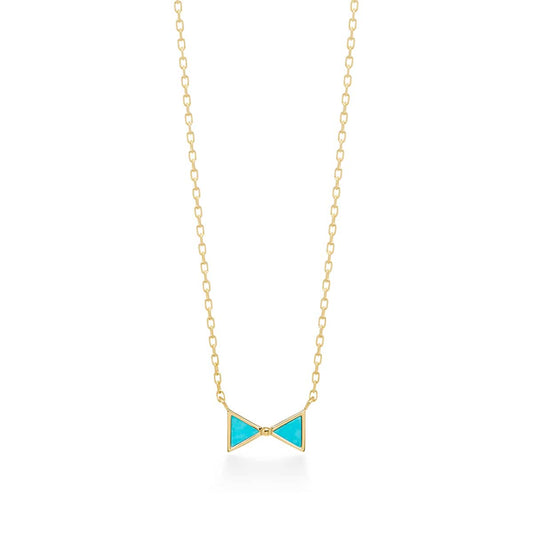 cerf-volant color necklace (blue)