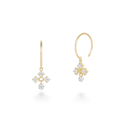 bindu snow earrings