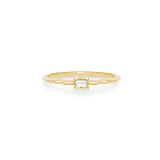 nudity baguette ring