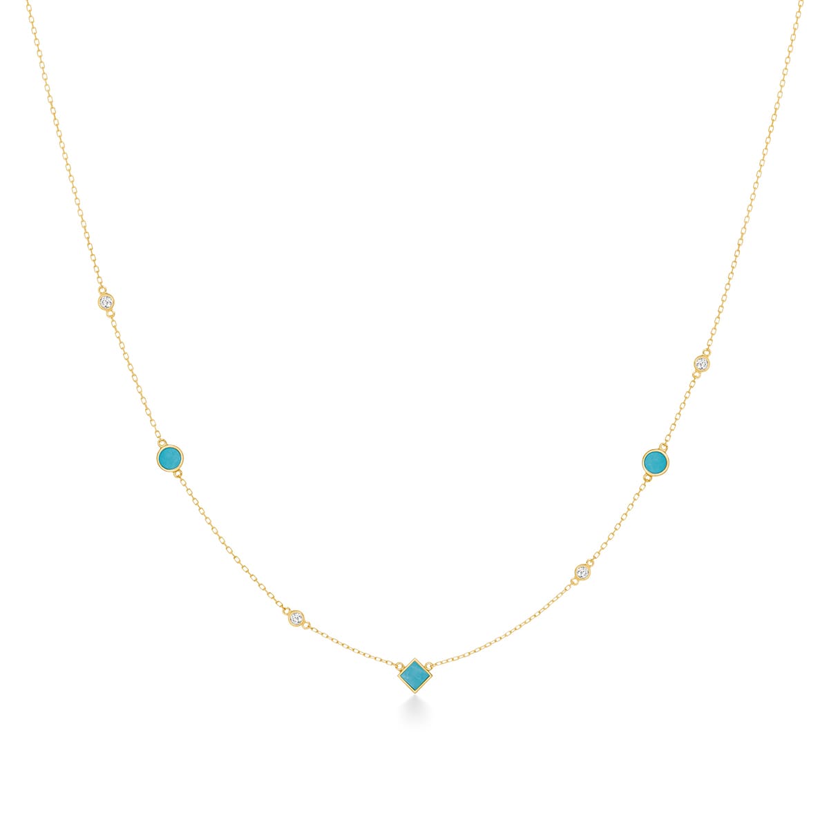 nudity grand turquoise necklace