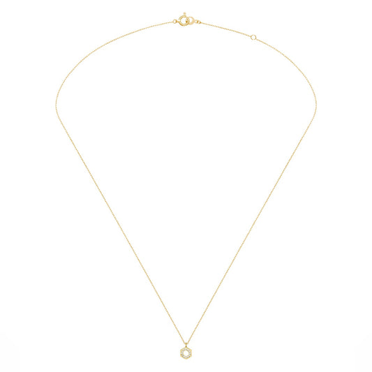 ruche diamond necklace