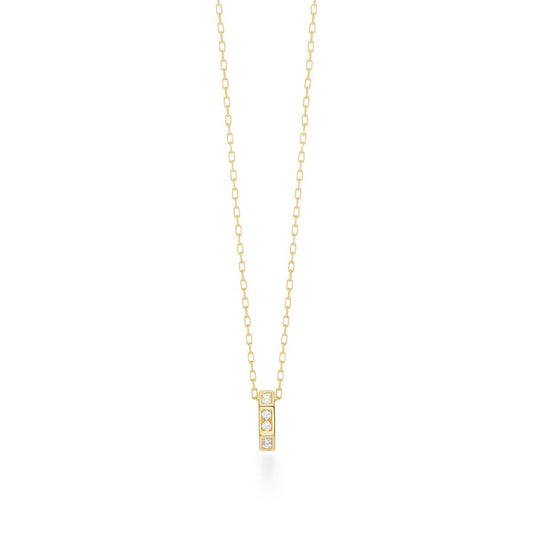 ruche rouler diamond necklace