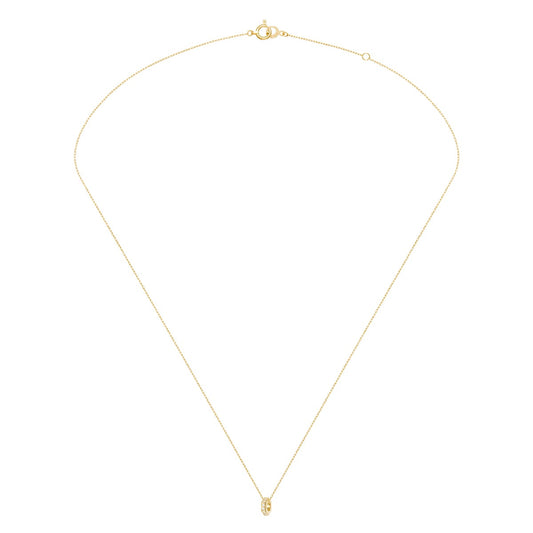 ruche rouler diamond necklace