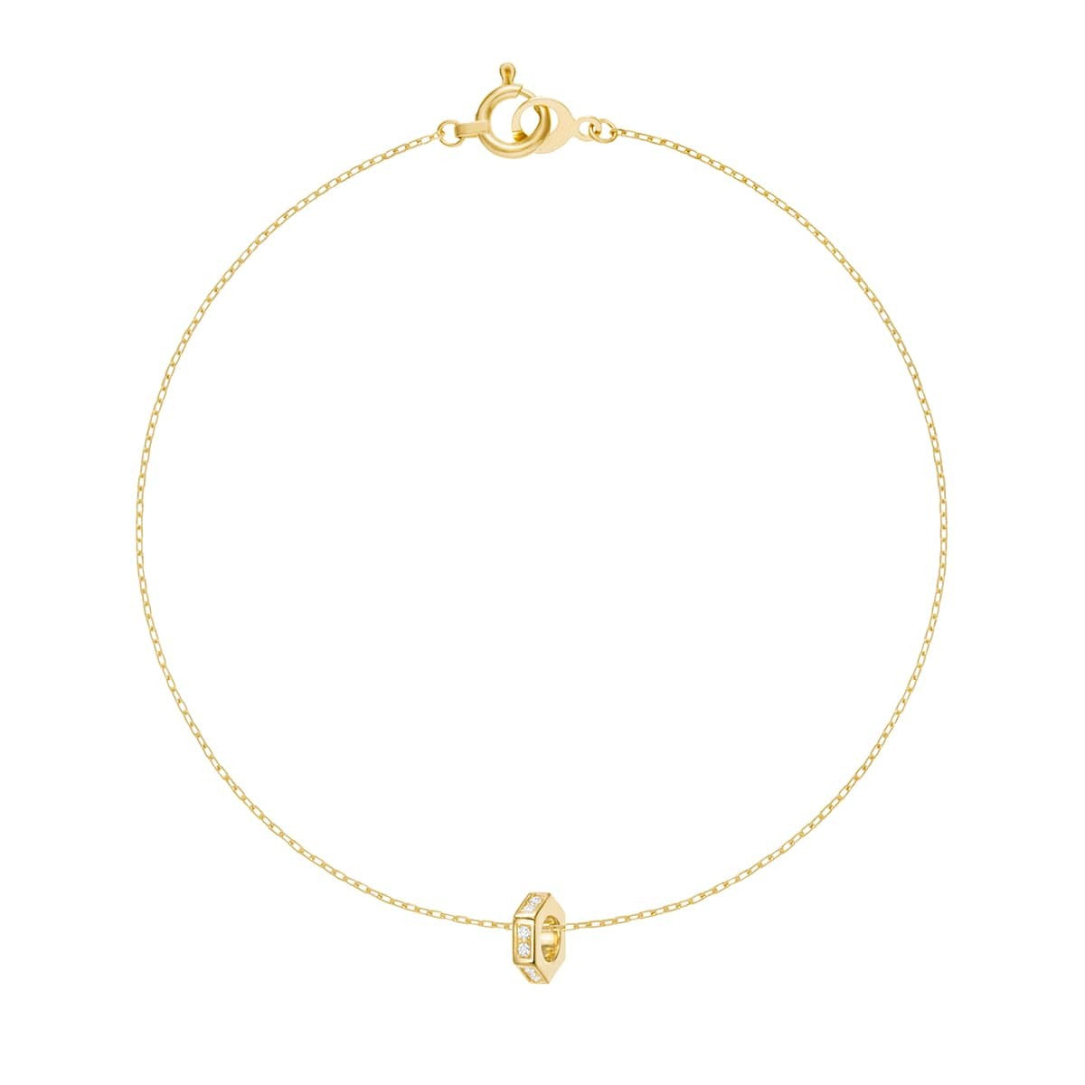 ruche rouler diamond bracelet