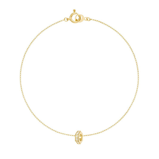 ruche rouler diamond bracelet