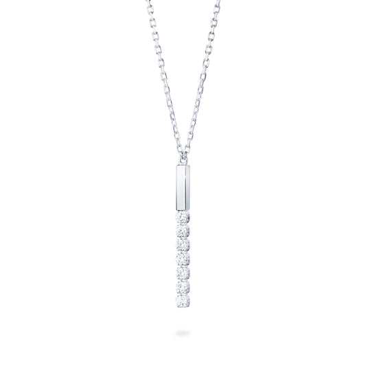 chandelier line necklace