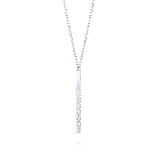 chandelier line necklace