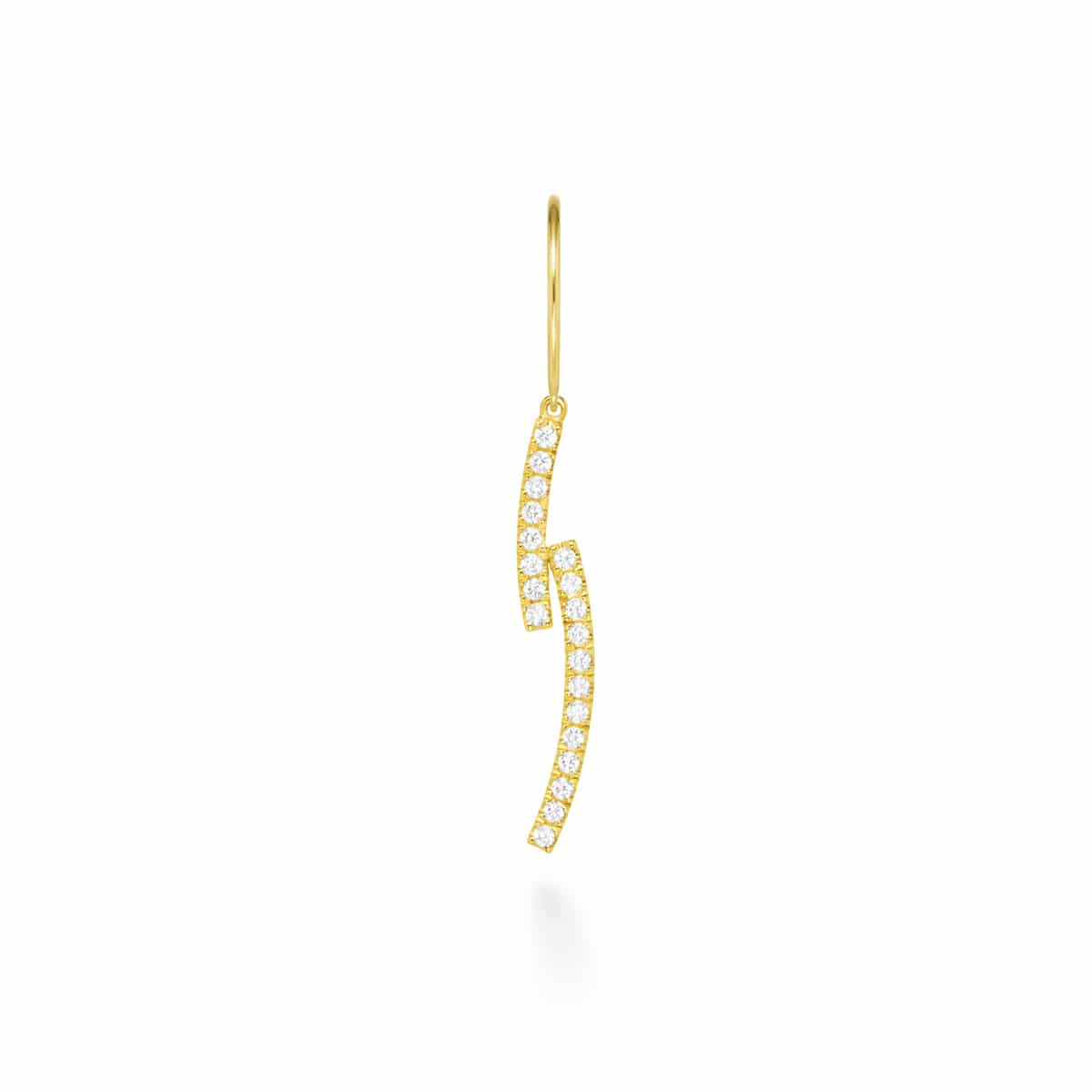 tina lierre double line earring