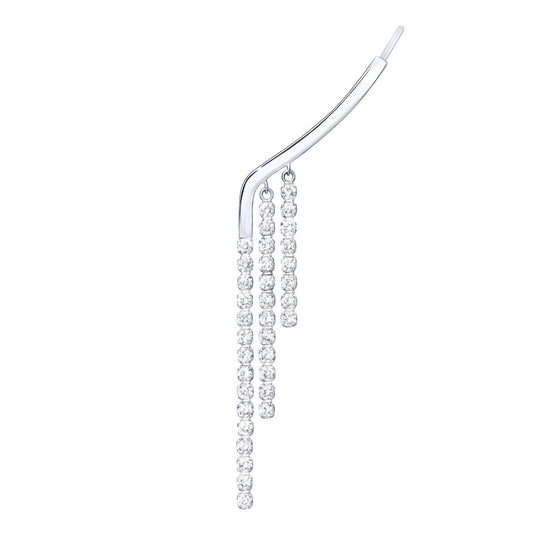 chandelier flow earring