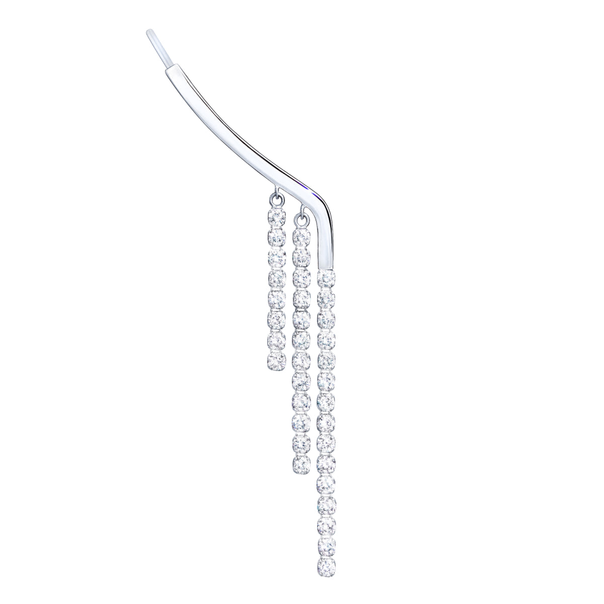 シャンデリアフロー ピアス